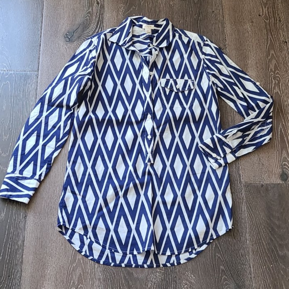 J Crew Factory Long Sleeve Shirt